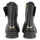 Bottes &agrave; lacets en cuir de vachette ZADIG VOLTAIRE 
                    FILLE