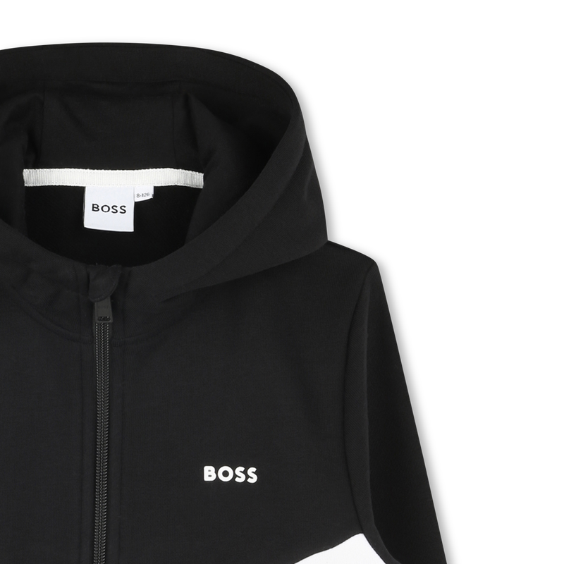 Vest met rits en capuchon BOSS 
                        BOY