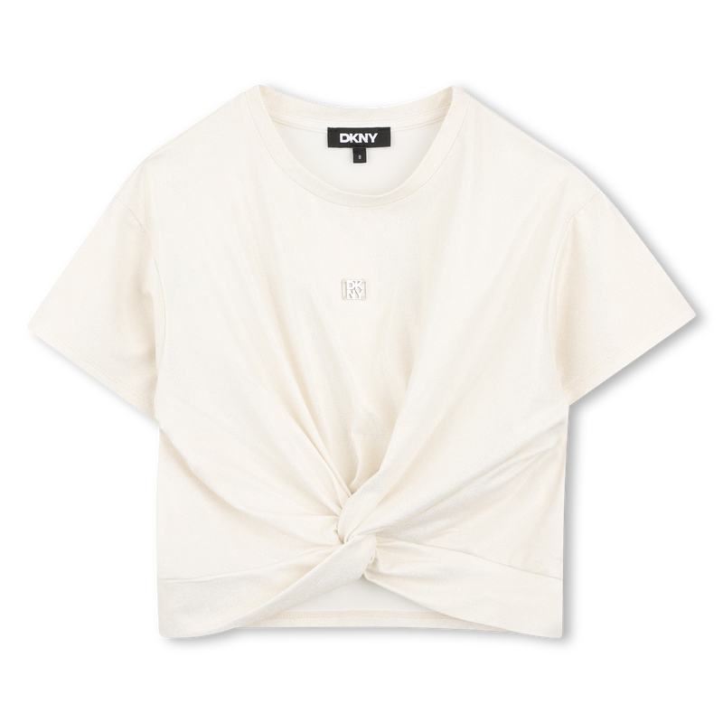 T-SHIRT MET KORTE MOUWEN DKNY 
                        GIRL