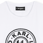 T-shirt met lange mouwen KARL LAGERFELD KIDS 
                    GIRL