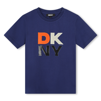 T-shirt manches courtes coton DKNY GARCON