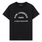 Tee-shirt manches courtes KARL LAGERFELD KIDS 
                    GARCON