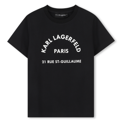 Tee-shirt manches courtes KARL LAGERFELD KIDS GARCON