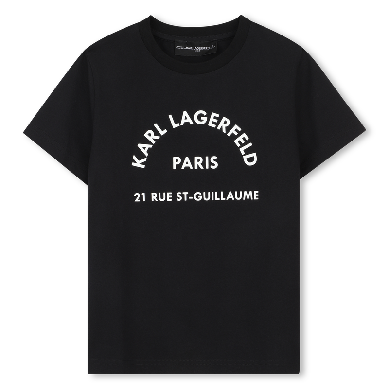 Tee-shirt manches courtes KARL LAGERFELD KIDS 
                        GARCON