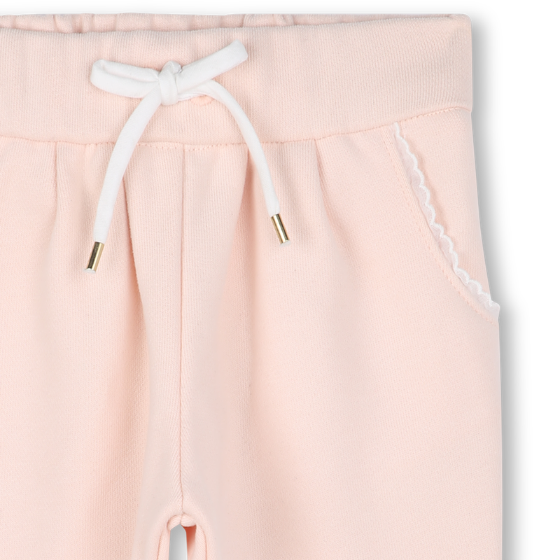 Fleece broek van katoen CHLOE 
                        GIRL