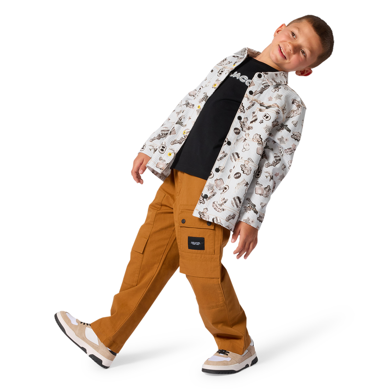 VESTE RAY&Eacute;E ET IMPRIM&Eacute;E MARC JACOBS 
                        GARCON