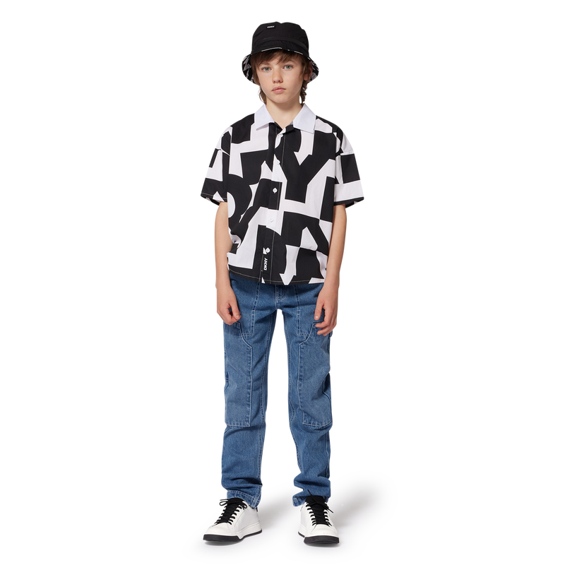 Jean &agrave; taille r&eacute;glable DKNY 
                        UNISEXE