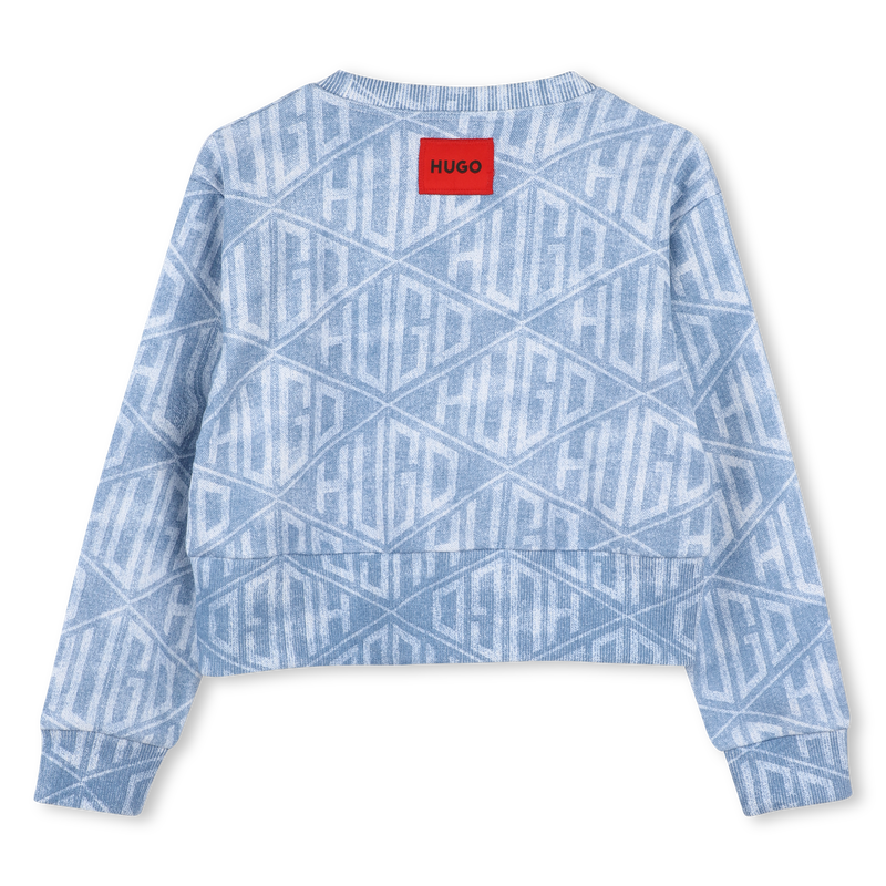 Sweat-shirt en molleton HUGO 
                        FILLE