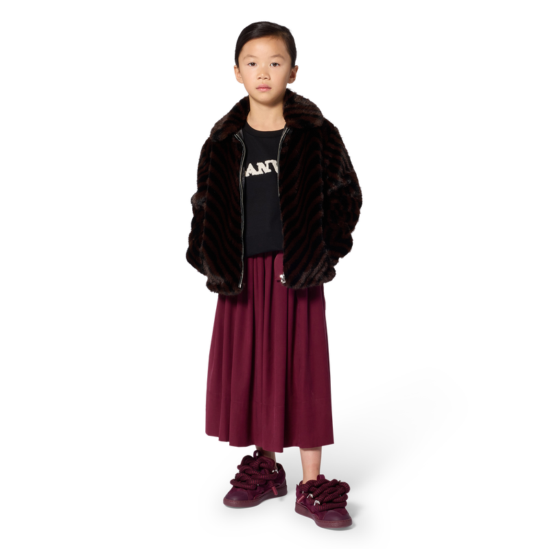 Veste en polaire duveteuse LANVIN 
                        FILLE
