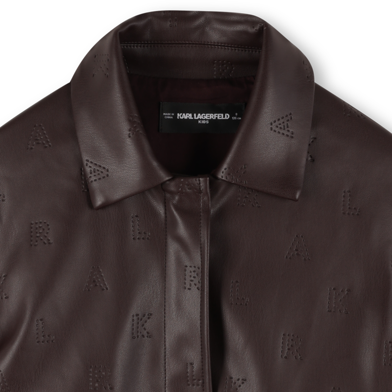 Veste avec fermeture zippée KARL LAGERFELD KIDS 
                        FILLE