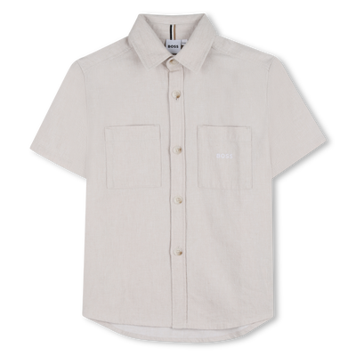 OVERHEMD MET KORTE MOUWEN BOSS BOY