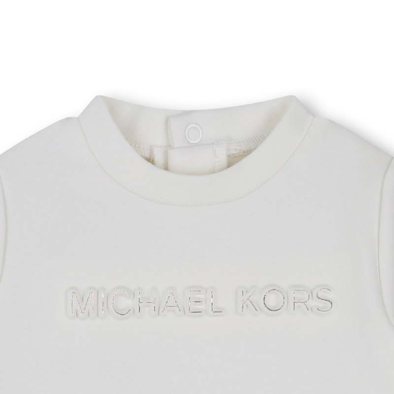 Robe manches longues bi-mati&egrave;res MICHAEL KORS 
                        FILLE