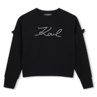 Sweater KARL LAGERFELD KIDS 
                    GIRL