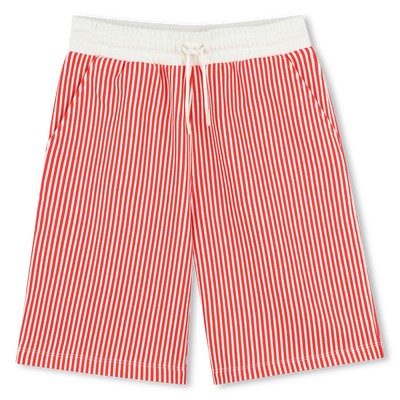 Katoenen bermuda met strepen KENZO KIDS BOY