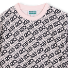 Fleece jurk KENZO KIDS 
                    GIRL