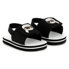 Sandales l&eacute;g&egrave;res &agrave; fermeture KARL LAGERFELD KIDS 
                    UNISEXE