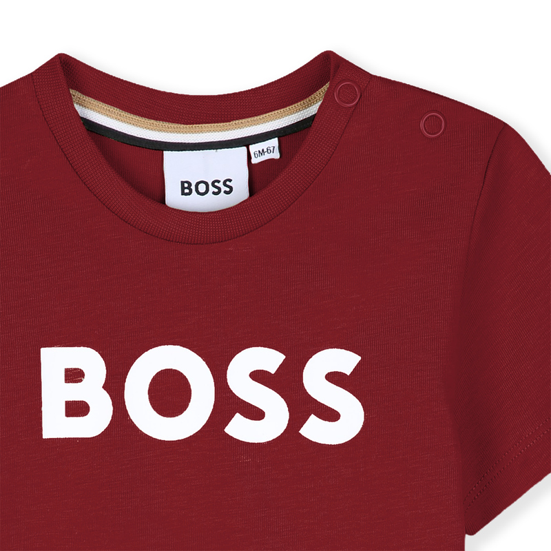 TEE-SHIRT MANCHES COURTES BOSS 
                        GARCON