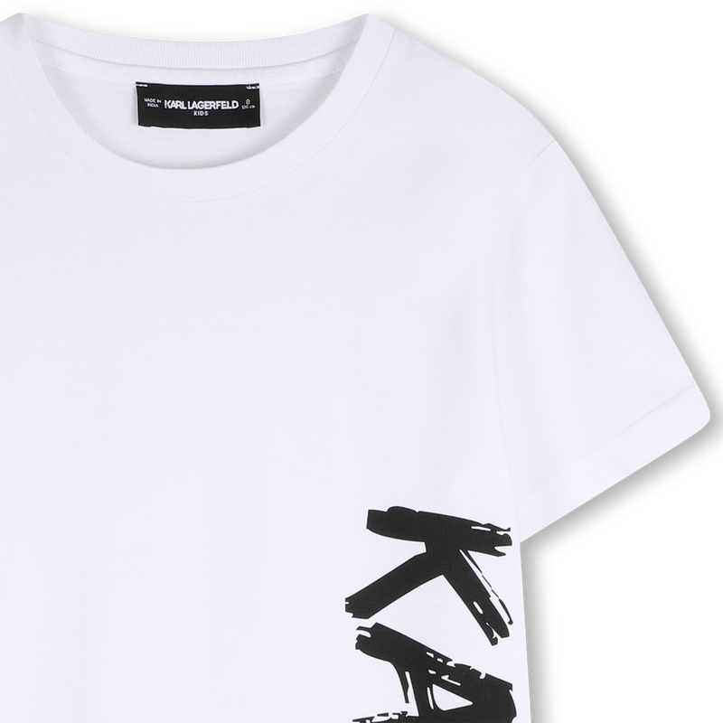 T-SHIRT MANCHES COURTES KARL LAGERFELD KIDS 
                        GARCON