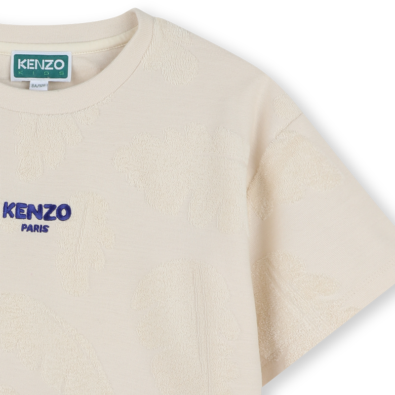 Katoenen T-shirt van badstof KENZO KIDS 
                        BOY
