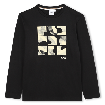T-shirt &agrave; manches longues BOSS GARCON
