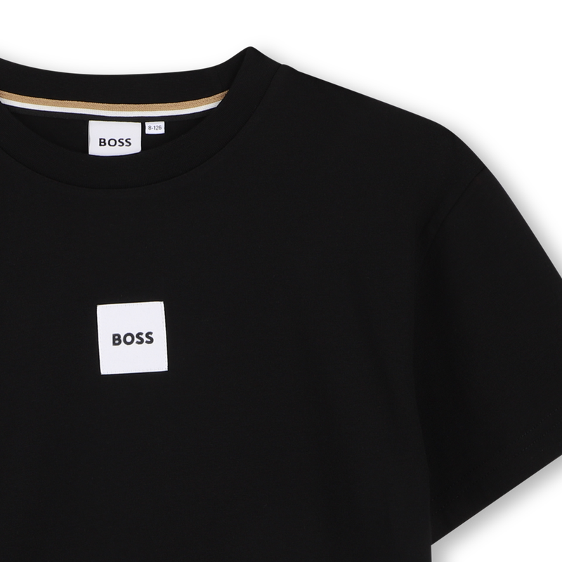 T-shirt met korte mouwen BOSS 
                        BOY
