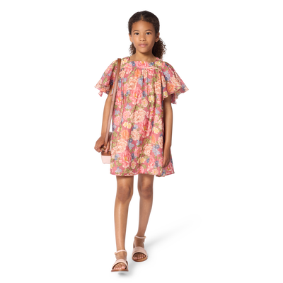 ROBE &Agrave; MANCHES COURTES CHLOE FILLE