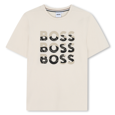 Katoenen T-shirt korte mouwen BOSS BOY