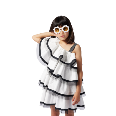 Robe de c&eacute;r&eacute;monie &agrave; volants MARC JACOBS FILLE