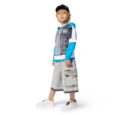 Bermuda long en jean MARC JACOBS GARCON