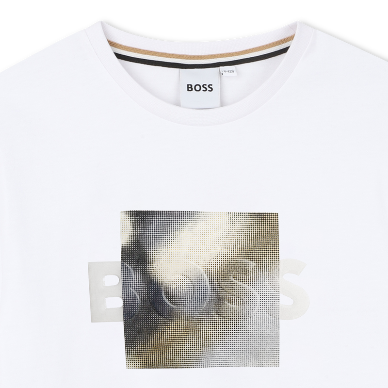 TEE-SHIRT MANCHES COURTES BOSS 
                        GARCON