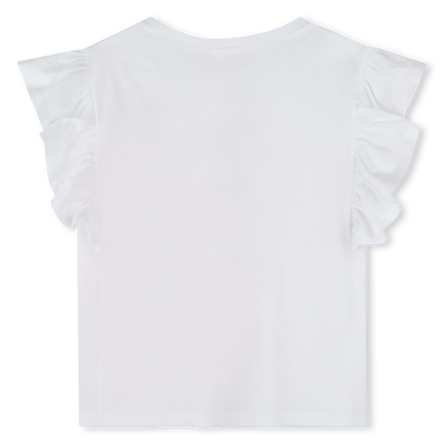 T-shirt met ruches aan de mouw BILLIEBLUSH GIRL