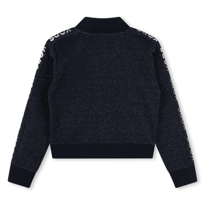 Cardigan molletonn&eacute; paillet&eacute; MICHAEL KORS FILLE