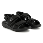 Leren sandalen met klittenband KARL LAGERFELD KIDS 
                    BOY
