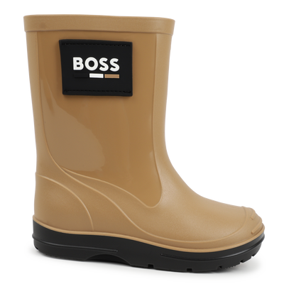 Bottes de pluie bitextur&eacute;es BOSS GARCON