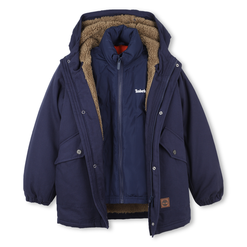 Parka en toile de coton TIMBERLAND 
                        GARCON