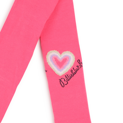 Collants avec coeur m&eacute;tallis&eacute; BILLIEBLUSH FILLE