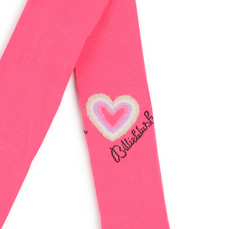 Collants avec coeur m&eacute;tallis&eacute; BILLIEBLUSH 
                        FILLE