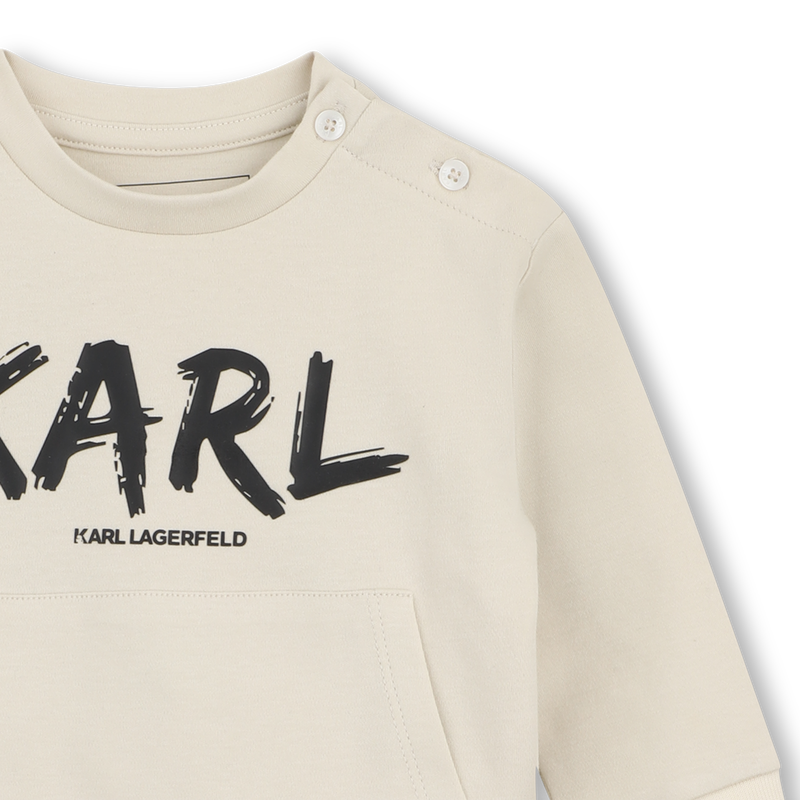 Sweat- en broekset KARL LAGERFELD KIDS 
                        JONGEN
