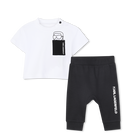 T-shirt en broek set KARL LAGERFELD KIDS 
                    BOY