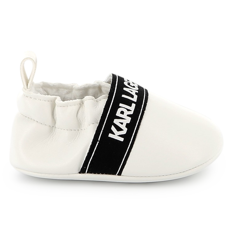 Pantoffels met logo KARL LAGERFELD KIDS 
                        UNISEX
