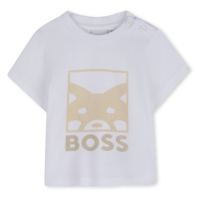 T-SHIRT MET KORTE MOUWEN BOSS BOY