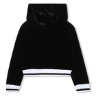 Cardigan &agrave; capuche HUGO 
                    FILLE