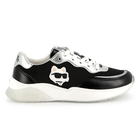 Sneakers met veters en badge KARL LAGERFELD KIDS 
                    GIRL
