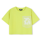 T-shirt ample manches courtes DKNY 
                    FILLE