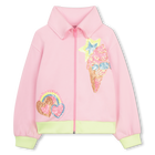 Sweat zipp&eacute; &agrave; capuche BILLIEBLUSH 
                    FILLE