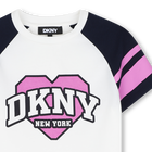 T-shirt met korte mouwen DKNY 
                    GIRL