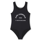 Maillot de bain 1 pi&egrave;ce KARL LAGERFELD KIDS 
                    FILLE