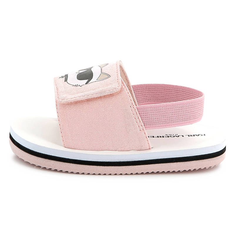 Lichte sandalen - klittenband KARL LAGERFELD KIDS 
                        UNISEX