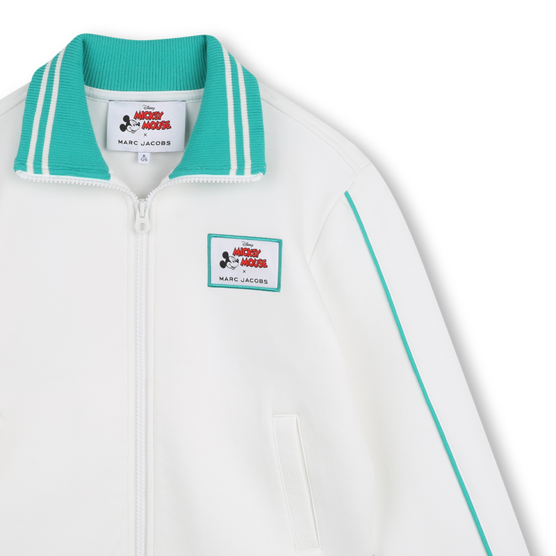 SWEAT ZIPP&Eacute; &Agrave; CAPUCHE MARC JACOBS 
                        GARCON