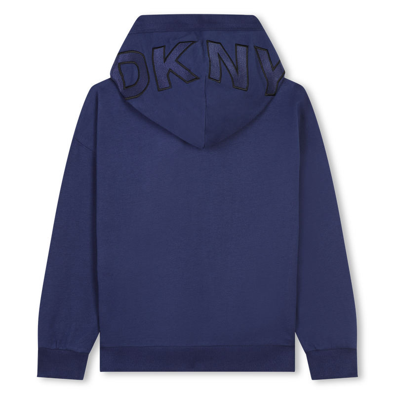 Katoenen sweater met capuchon DKNY 
                        UNISEX